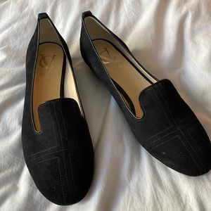 Never worn Vince Camuto mini-heeled loafers